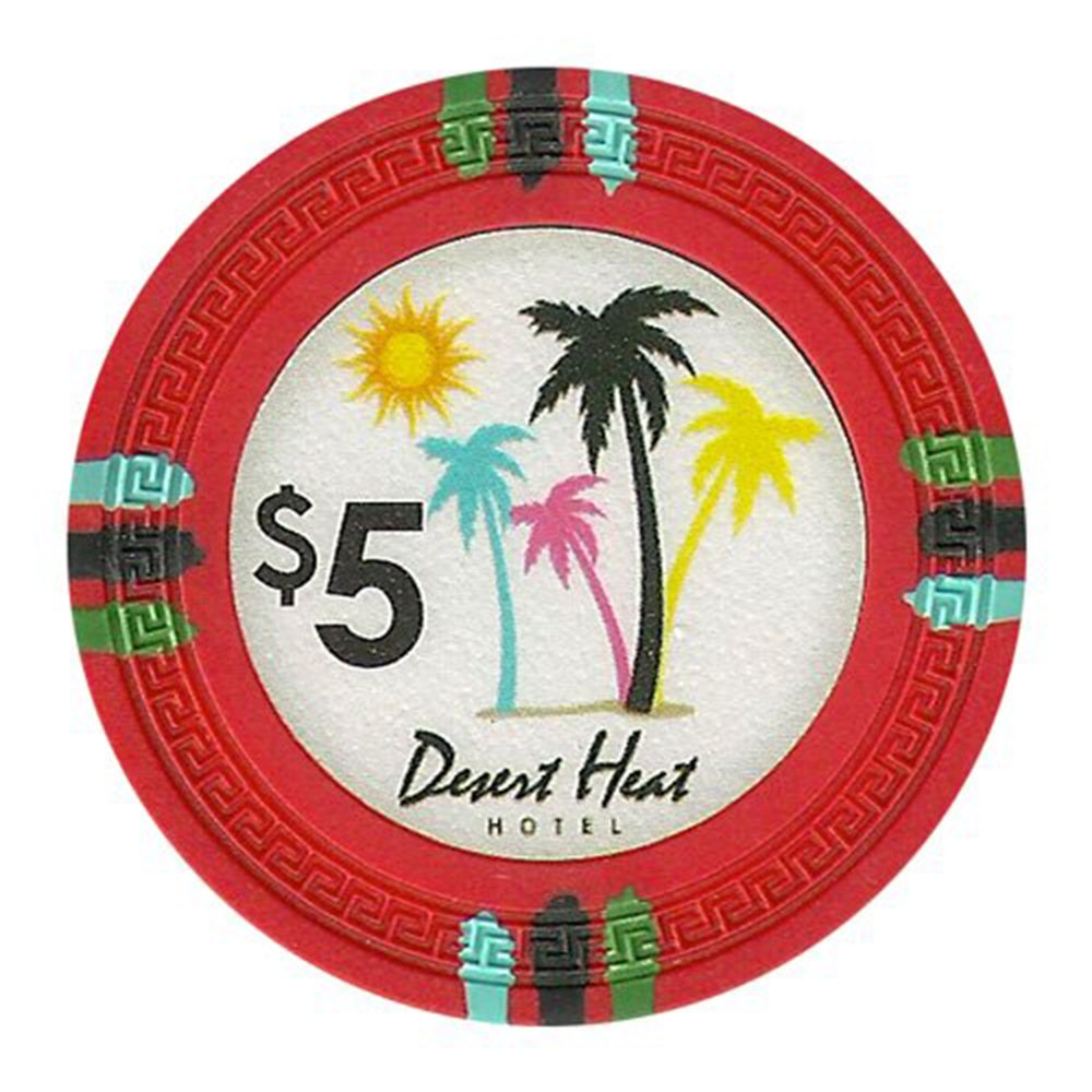 Desert Heat 13.5-gram Poker Chips (25-pack)