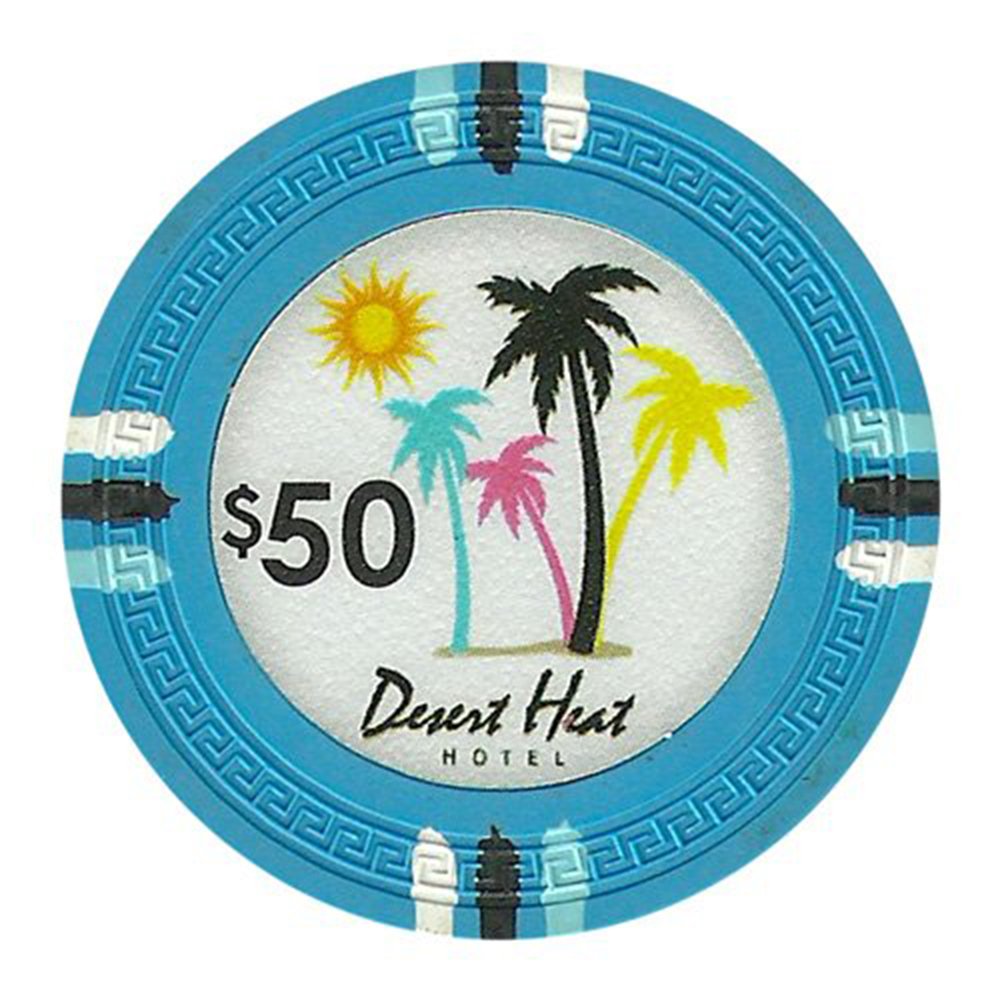 Desert Heat 13.5-gram Poker Chips (25-pack)