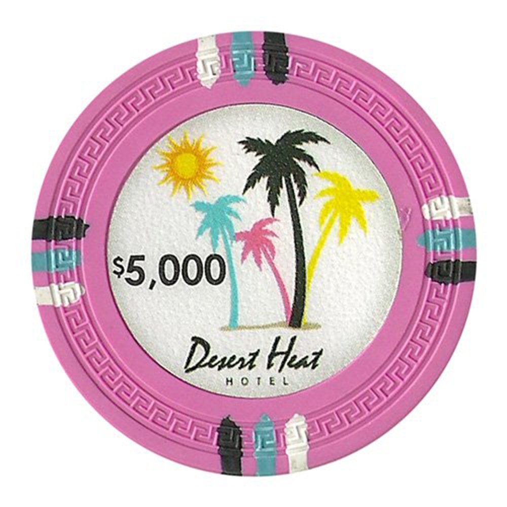 Desert Heat 13.5-gram Poker Chips (25-pack)