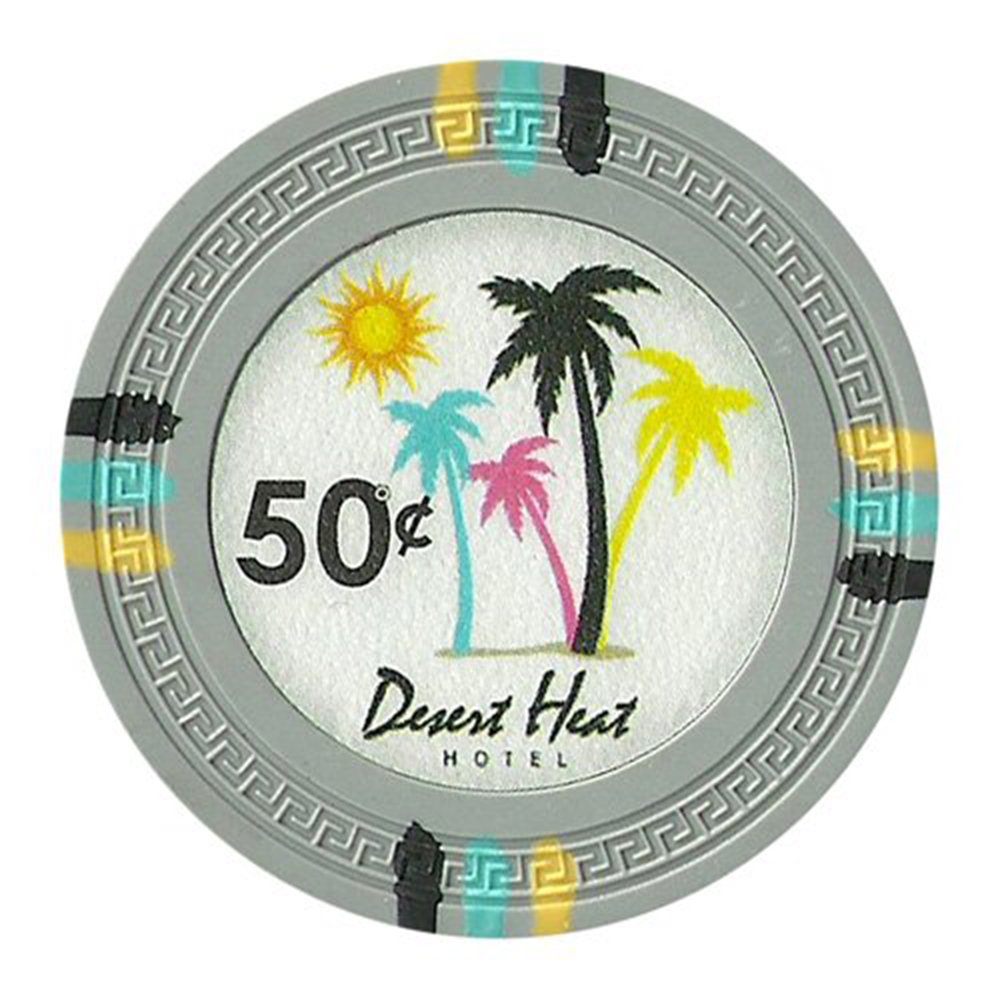 Desert Heat 13.5-gram Poker Chips (25-pack)