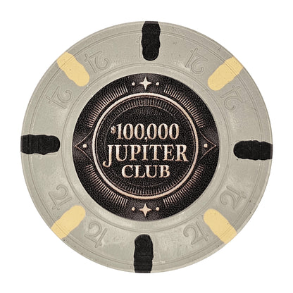 Jupiter Club 43mm Oversized 11-gram Poker Chips (25-pack)