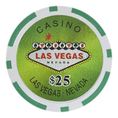 Las Vegas 14-gram Poker Chips (25-pack)