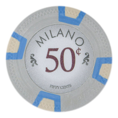 Milano 10-gram Real Clay Poker Chips (25-pack)