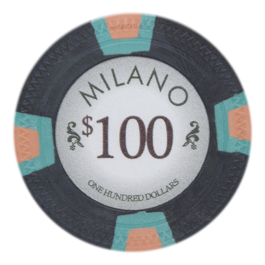 Milano 10-gram Real Clay Poker Chips (25-pack)