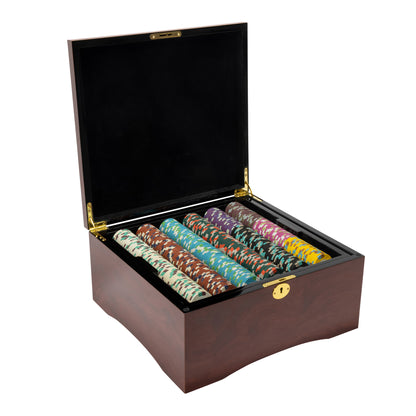 Poker Knights Pre-built Poker Chip Set