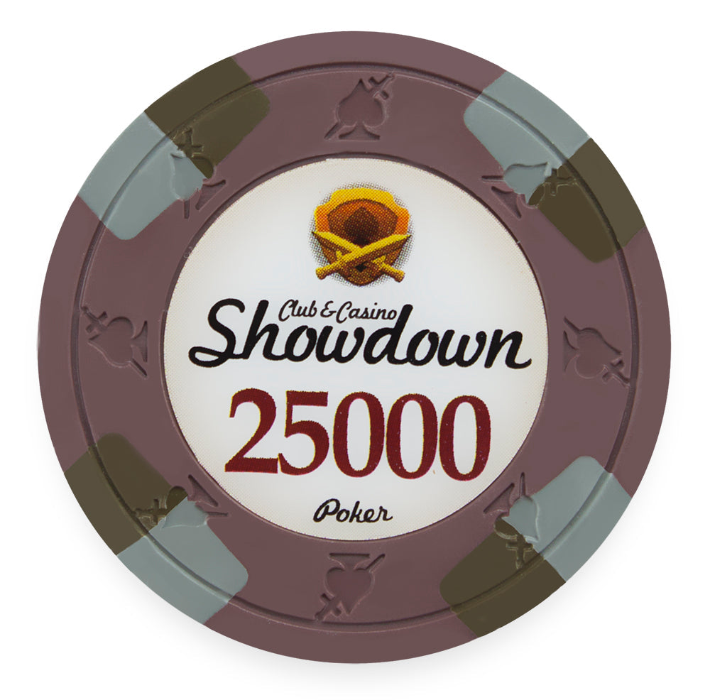 Showdown 13.5-gram Poker Chips (25-pack)