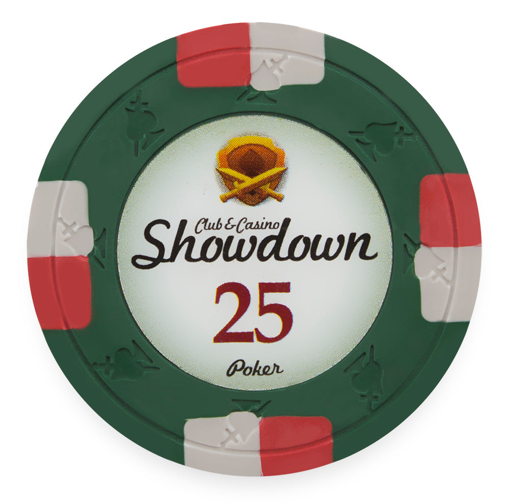 Showdown 13.5-gram Poker Chips (25-pack)