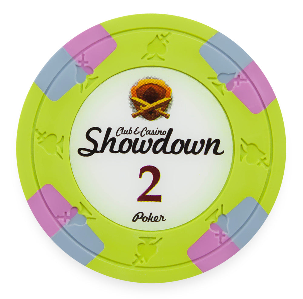 Showdown 13.5-gram Poker Chips (25-pack)