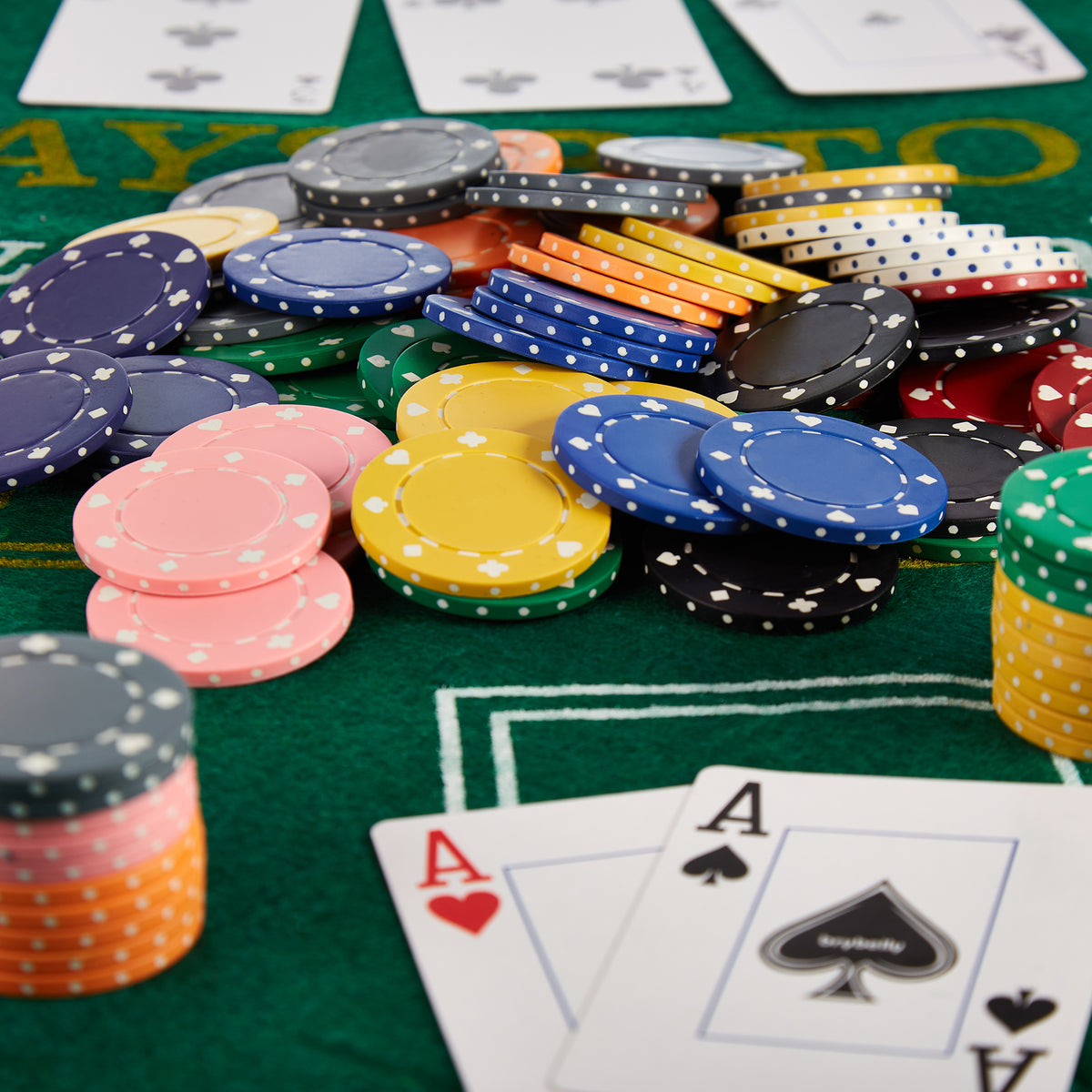 Suited 11.5-gram Poker Chips (25-pack)