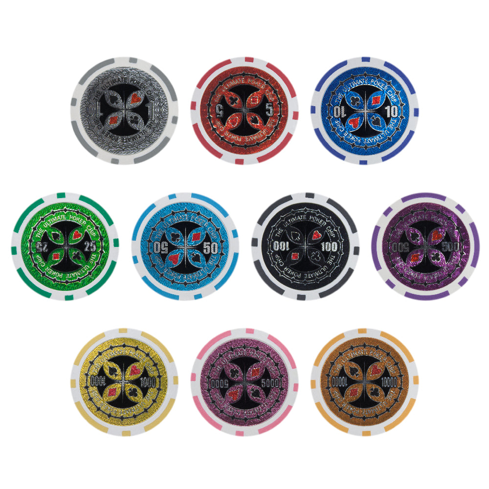 The Ultimate 14-gram Poker Chips (25-pack)