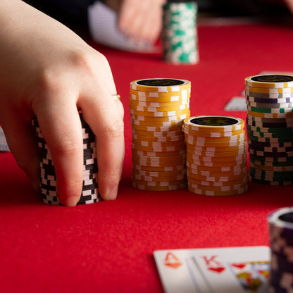 Ace Casino Pre-built Poker Chip Set