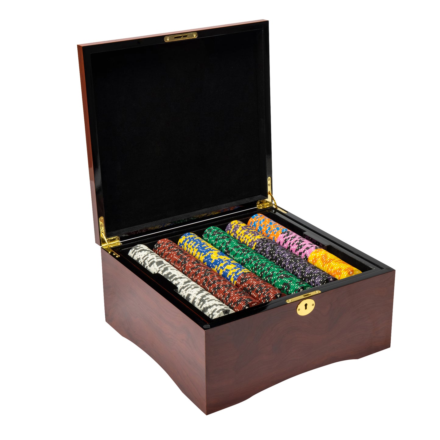 Ace King Pre-built Poker Chip Set