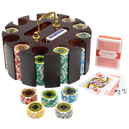 Black Diamond Pre-built Poker Chip Set