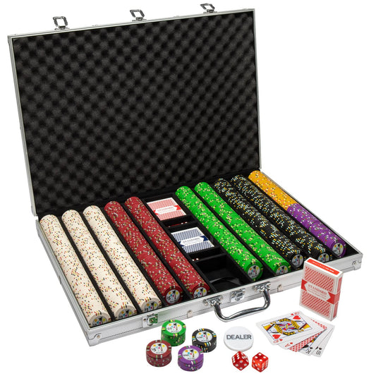 Desert Heat Pre-built Poker Chip Set