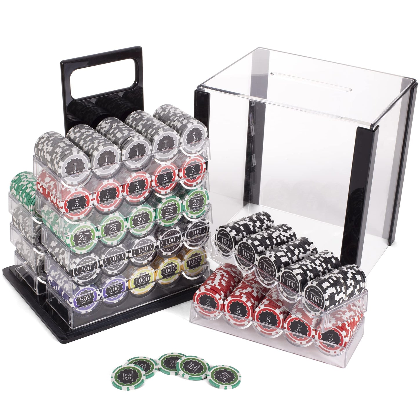 Eclipse Pre-built Poker Chip Set