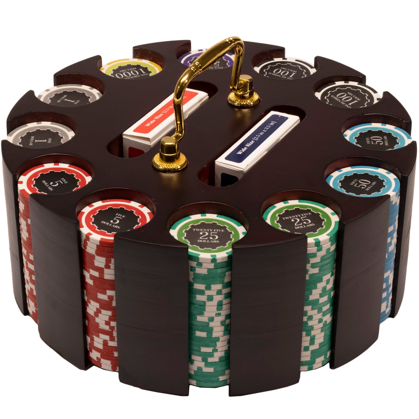 Eclipse Pre-built Poker Chip Set