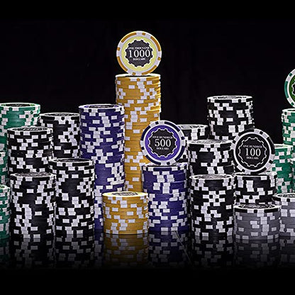 Eclipse Pre-built Poker Chip Set