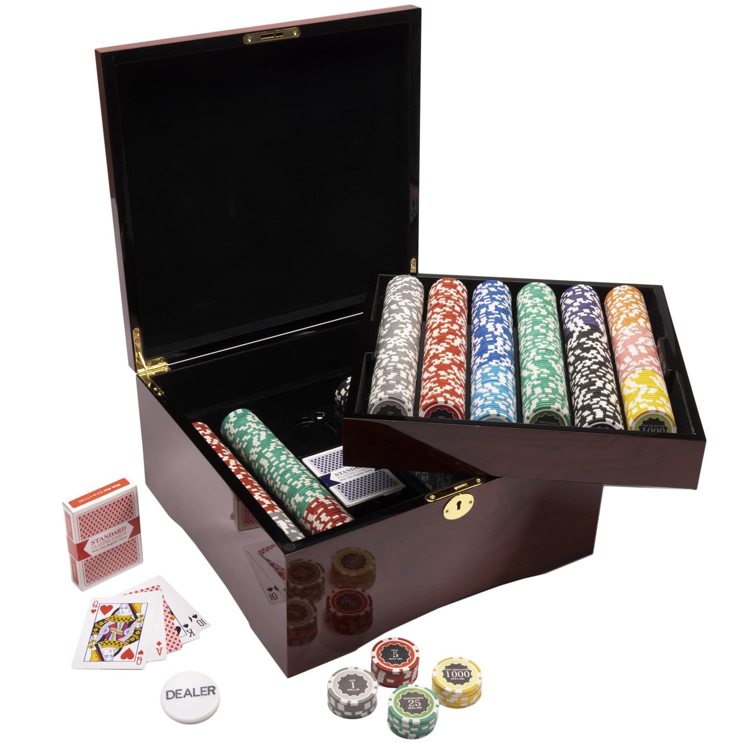 Eclipse Pre-built Poker Chip Set