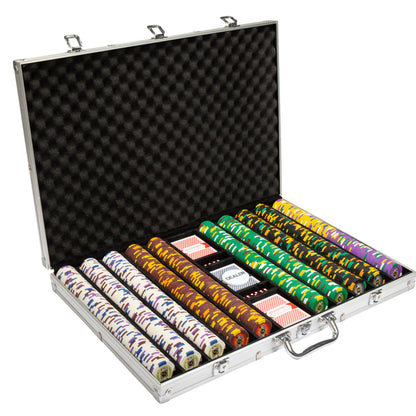 King's Casino Pre-built Poker Chip Set