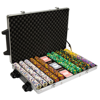 King's Casino Pre-built Poker Chip Set