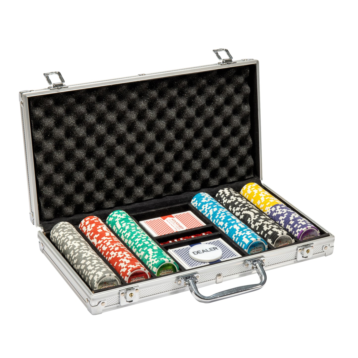 Las Vegas Pre-built Poker Chip Set