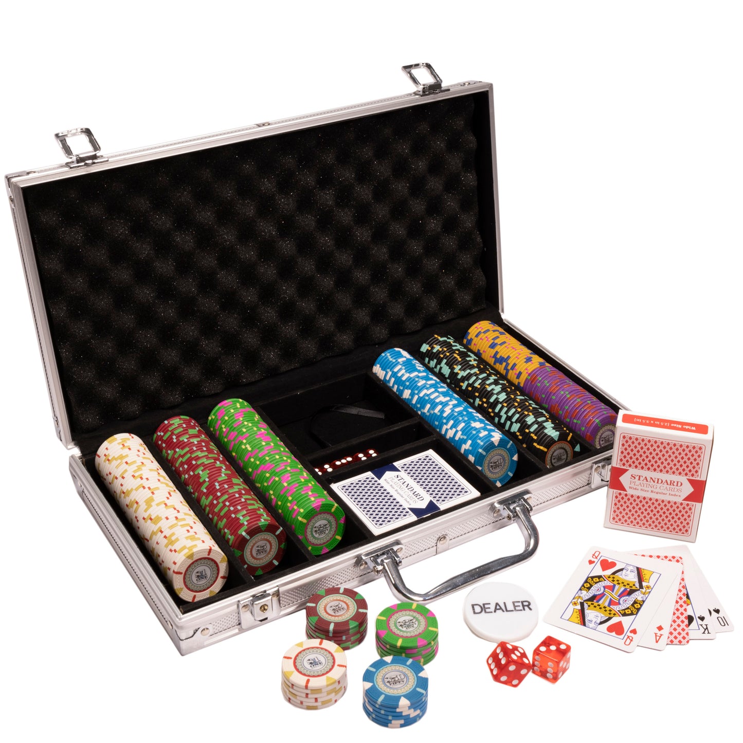 The Mint Pre-built Poker Chip Set