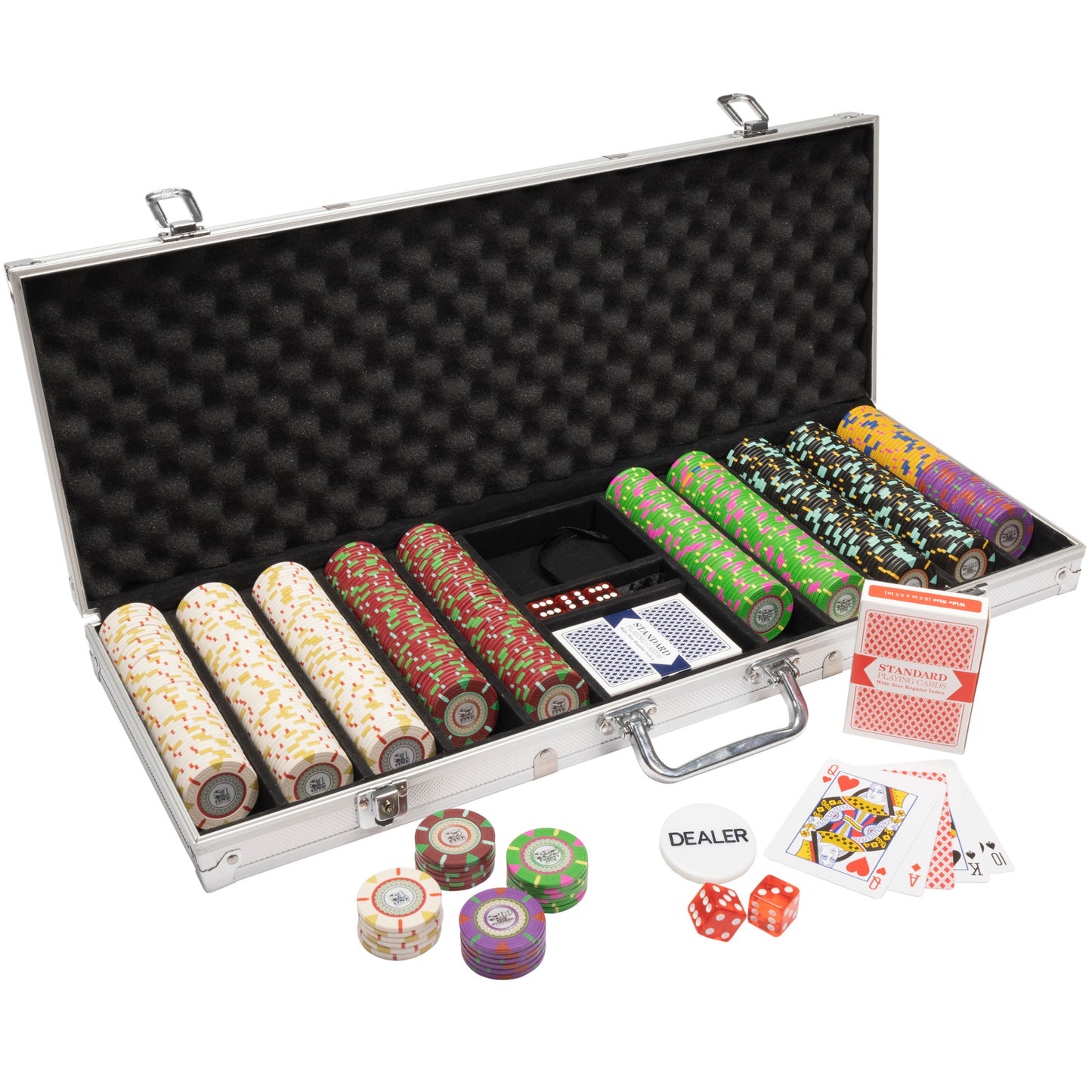 The Mint Pre-built Poker Chip Set