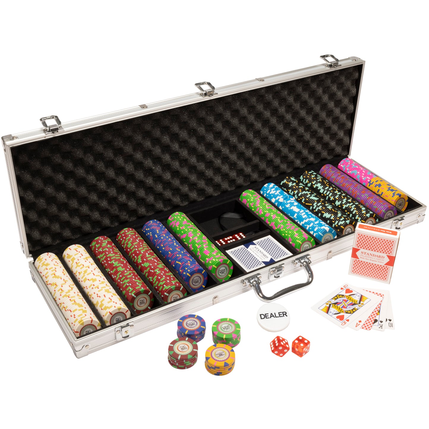 The Mint Pre-built Poker Chip Set