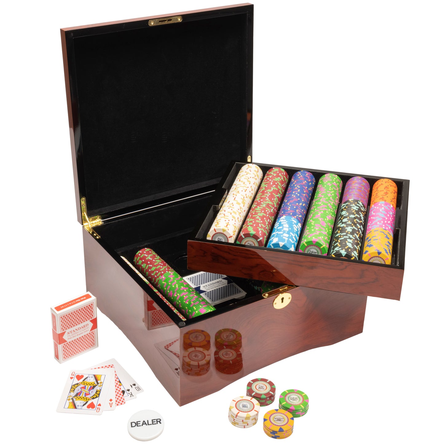 The Mint Pre-built Poker Chip Set