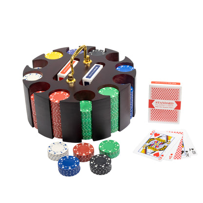 Suited Pre-built Poker Chip Set
