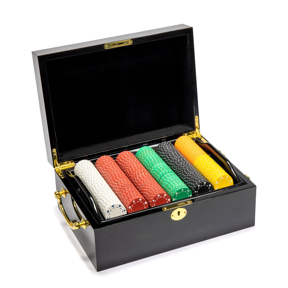 Suited Pre-built Poker Chip Set