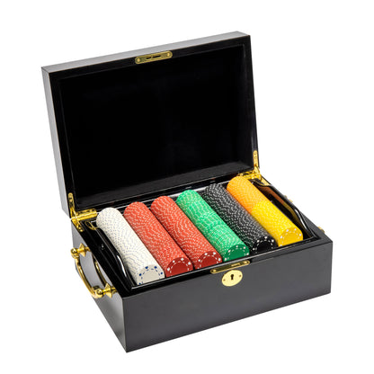 Suited Pre-built Poker Chip Set
