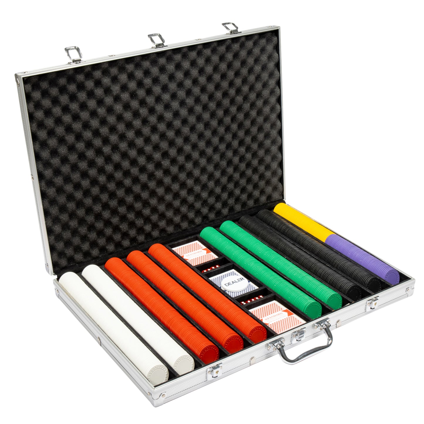 Super Diamond Pre-built Poker Chip Set