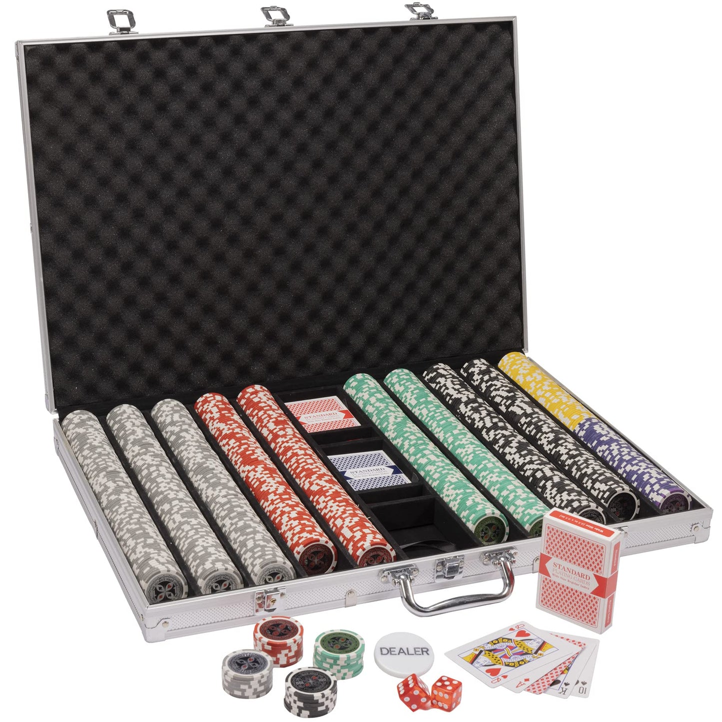 The Ultimate Pre-built Poker Chip Set