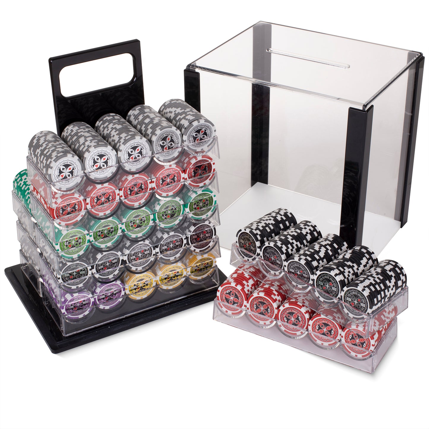 The Ultimate Pre-built Poker Chip Set