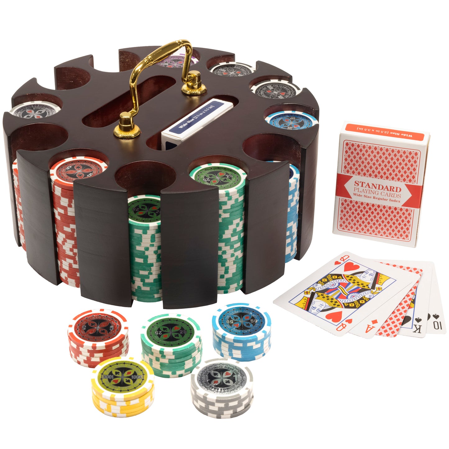 The Ultimate Pre-built Poker Chip Set