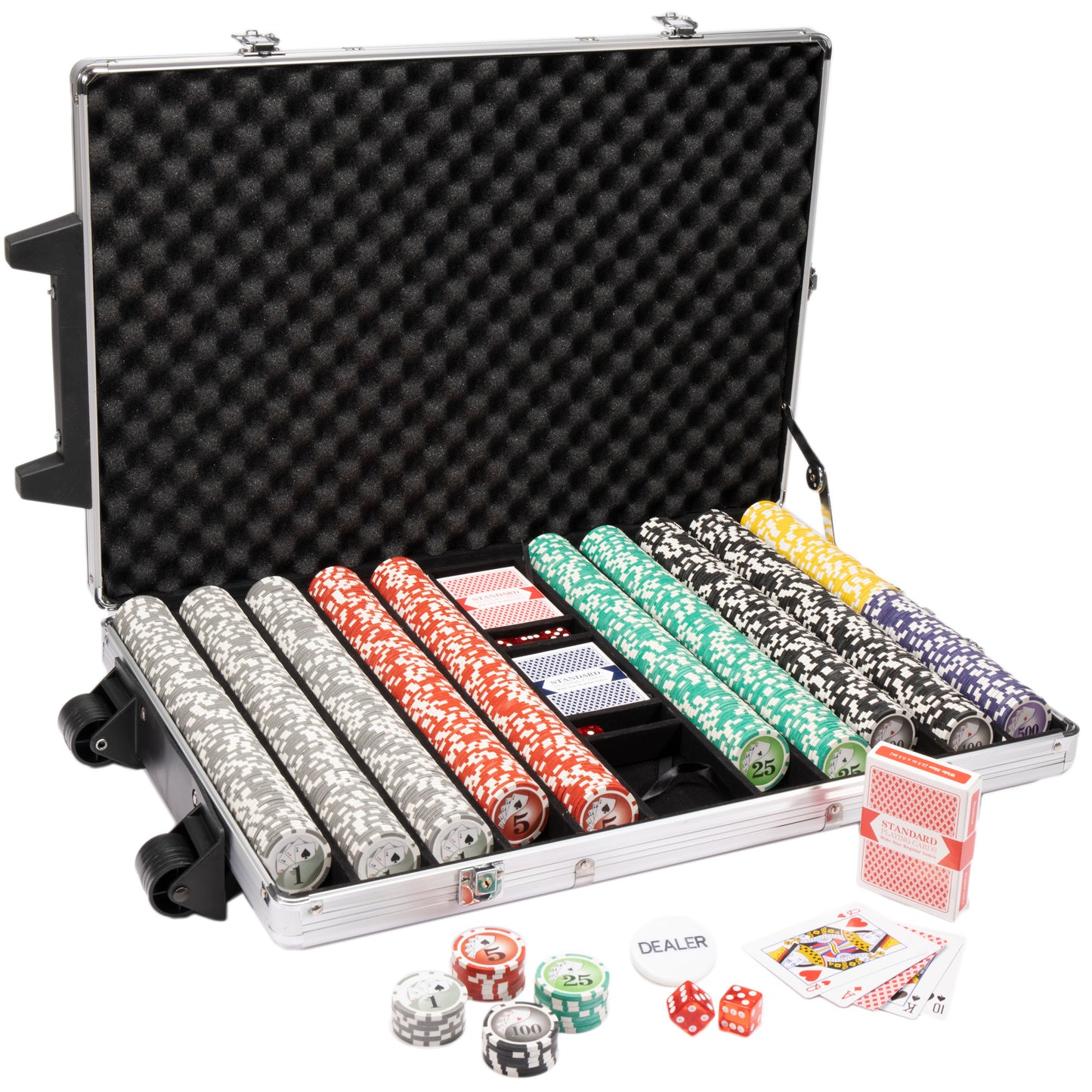 Yin Yang Pre-built Poker Chip Set