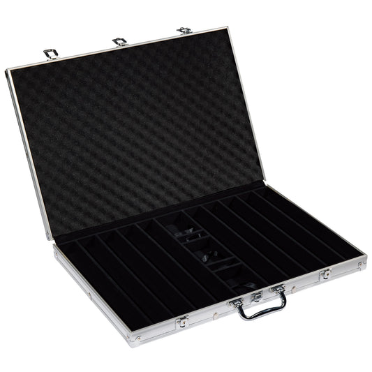 1,000-count Aluminum Poker Chip Case