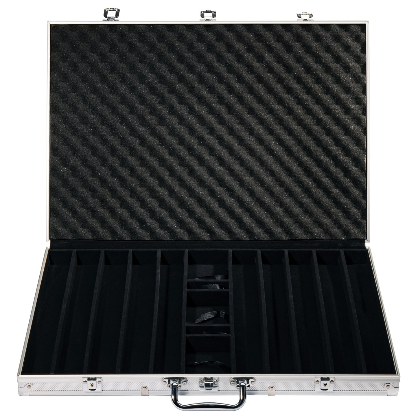 1,000-count Aluminum Poker Chip Case