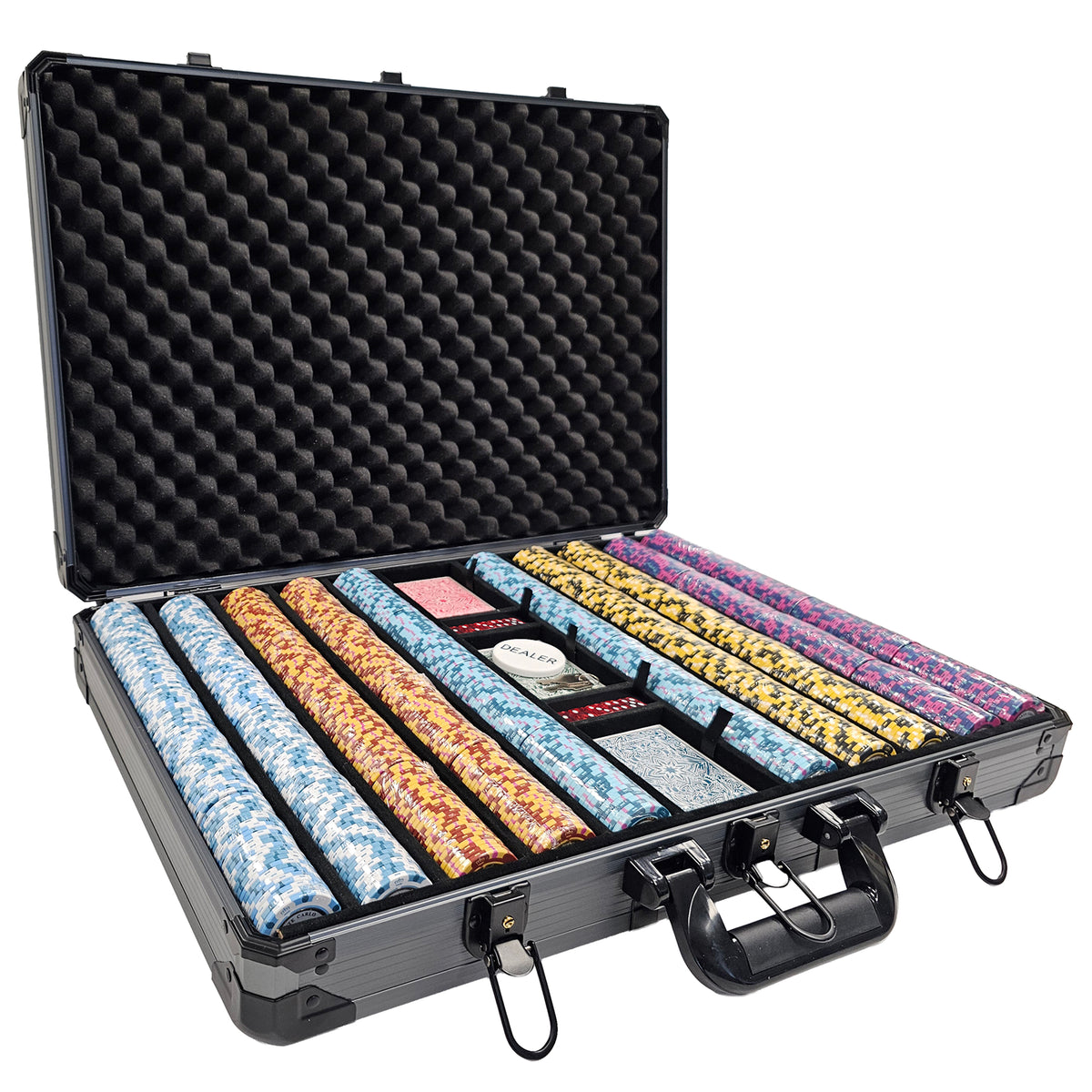 1,000-count The Vault Poker Chip Case