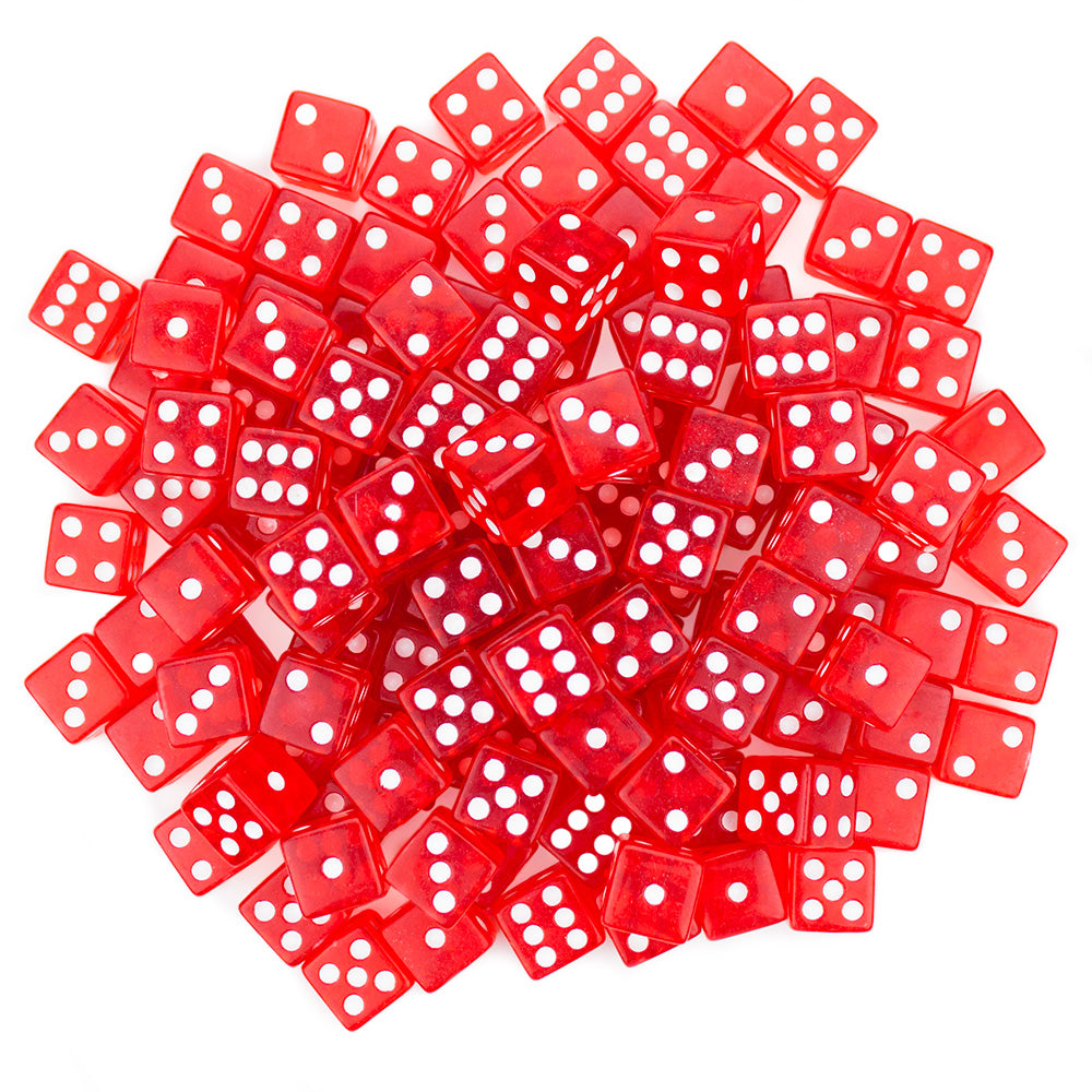 Red Game Dice, 16mm