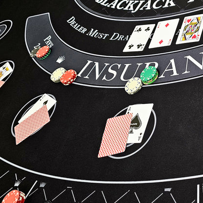 Roll-out Neoprene Blackjack Mat