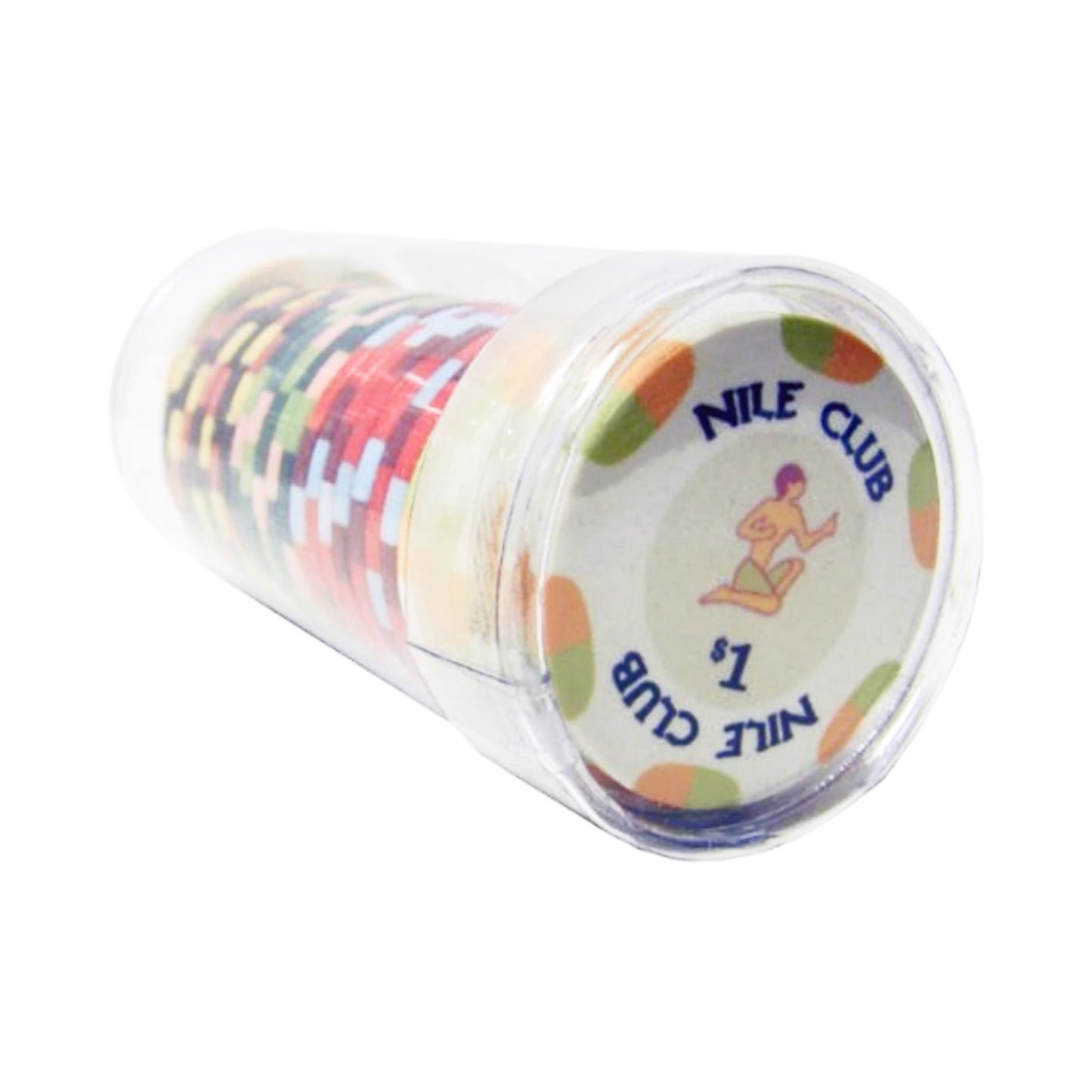 Poker Chip Tube