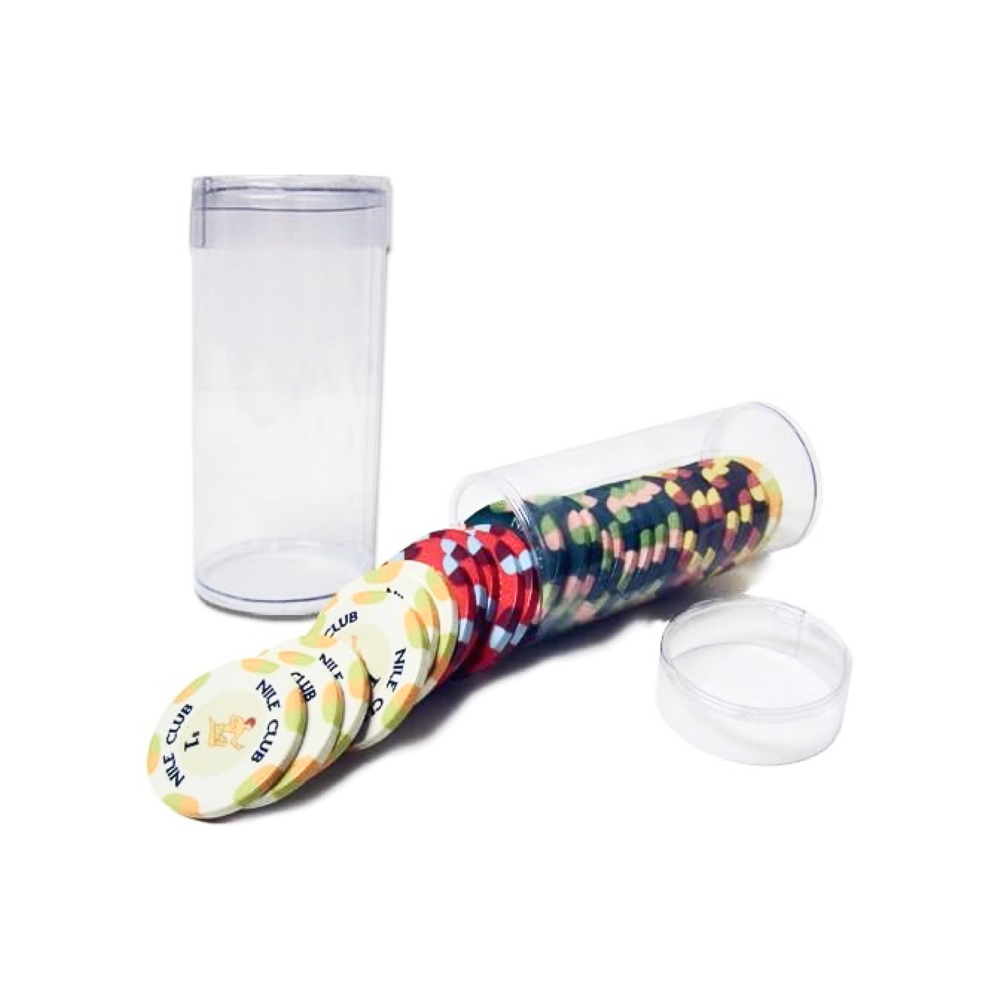 Poker Chip Tube