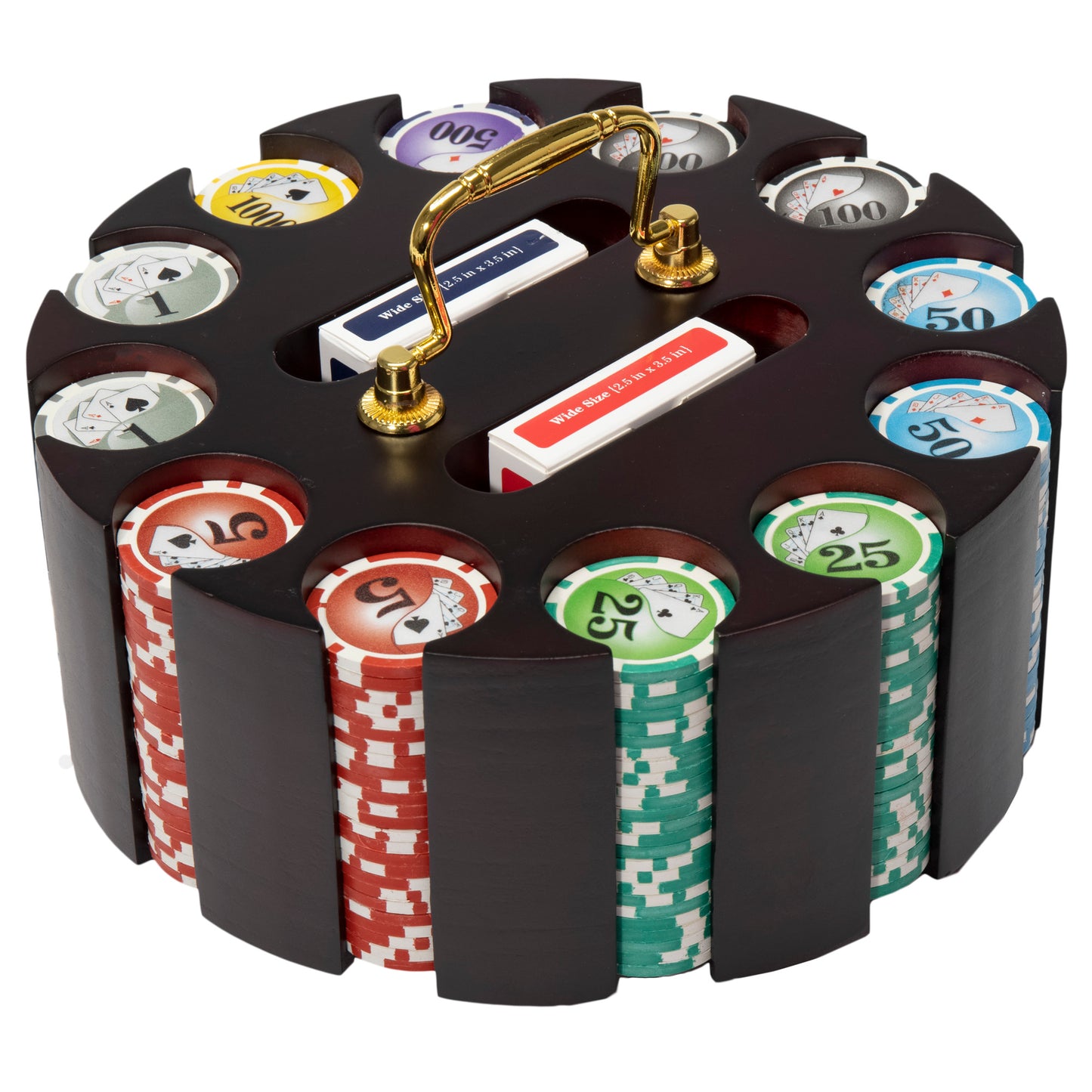 Yin Yang Pre-built Poker Chip Set