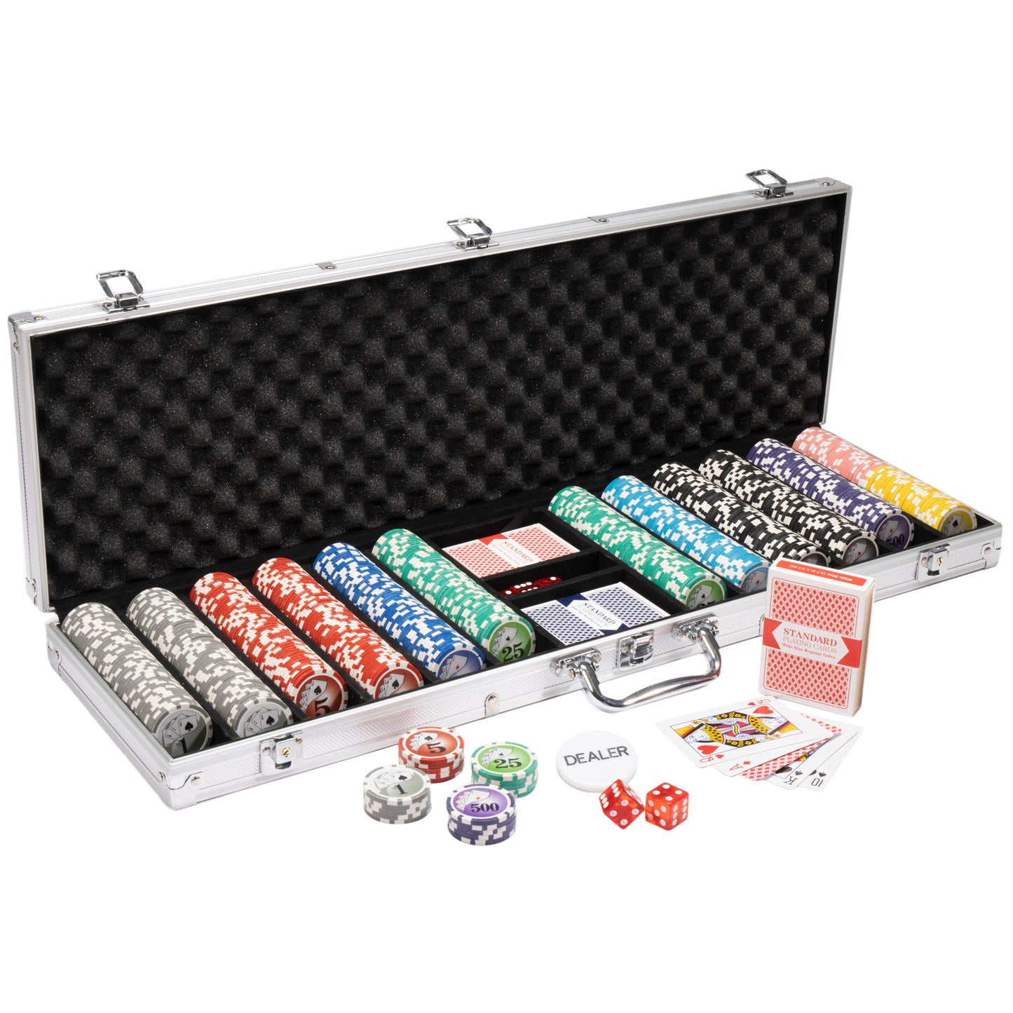 Yin Yang Pre-built Poker Chip Set