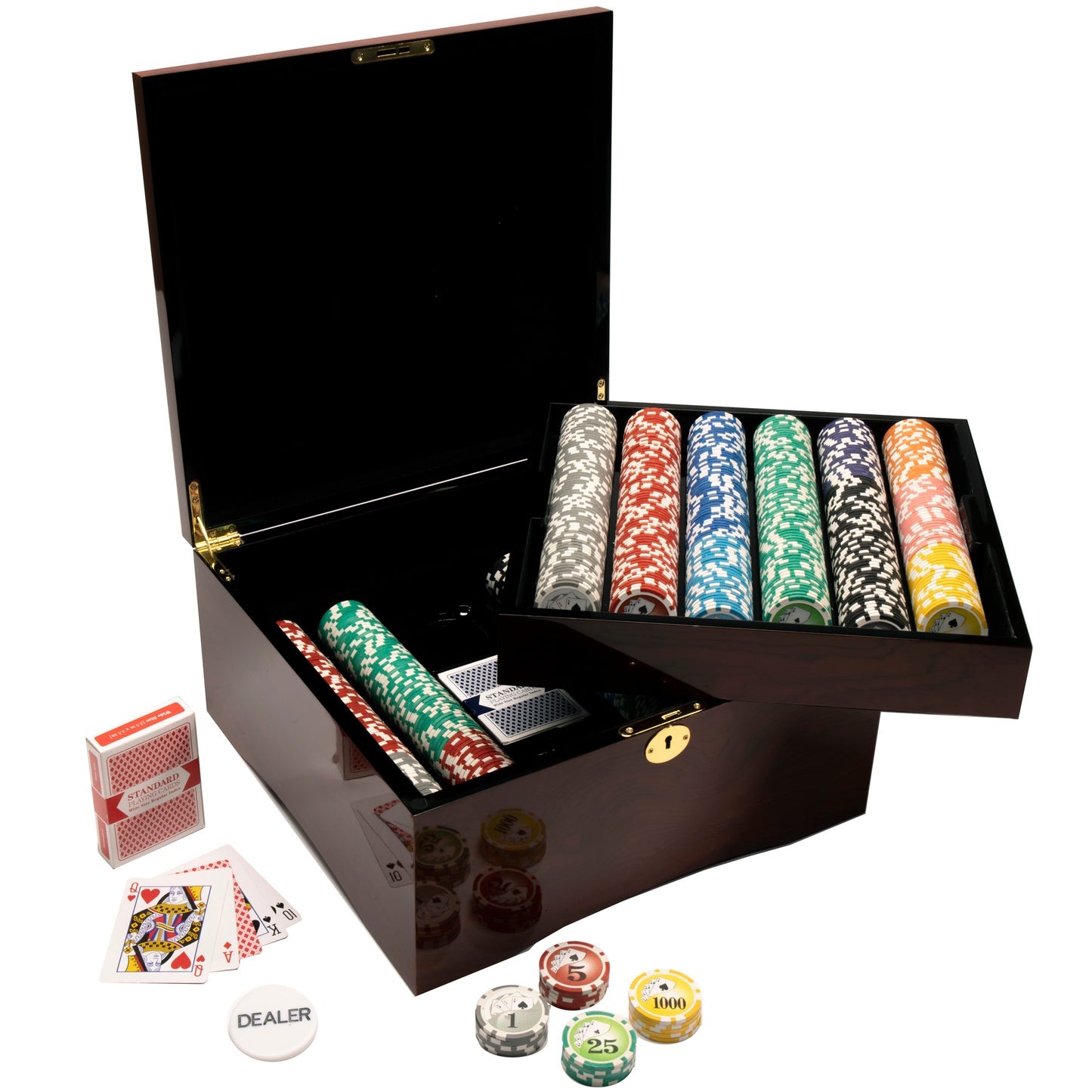 Yin Yang Pre-built Poker Chip Set