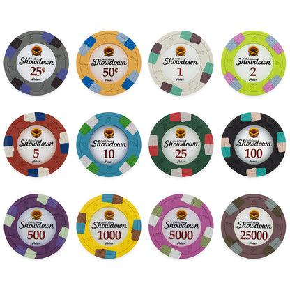 Showdown 13.5-gram Poker Chips (25-pack)
